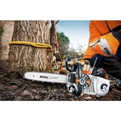 Tronçonneuse d'élagage thermique Stihl MS 201 TC-M 35,2 cm³ - guide Rollo E Light 35 cm 3/8'' PM3 -Outil De Jardin Soldes Boutique AFD 101353