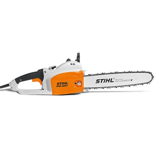 Tronçonneuse électrique Stihl MSE 250 2500 W - guide Rollo E 50 cm 3/8'' RS 1 Tronçonneuse électrique Stihl MSE 250 2500 W - guide Rollo E 50 cm 3/8'' RS