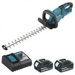 Taille-haie 36 V Makita DUH551RF2, 2 batteries 3 Ah, chargeur