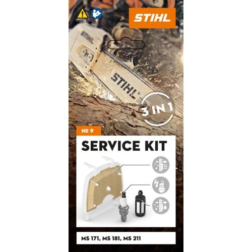 Kit d'entretien tronçonneuse MS 181 + MS 211 Service kit n°9 - STIHL - 1139-007-4100 3 Kit d'entretien tronçonneuse MS 181 + MS 211 Service kit n°9 - STIHL - 1139-007-4100 – Image 3