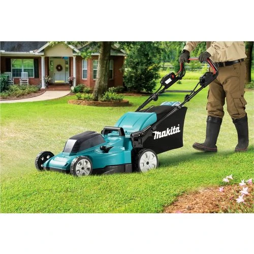 Tondeuse autotractée 36 V (2x18V) Makita 48 cm + 2 batteries 5 Ah + chargeur - DLM481CT2 2 Tondeuse autotractée 36 V (2x18V) Makita 48 cm + 2 batteries 5 Ah + chargeur - DLM481CT2 – Image 2