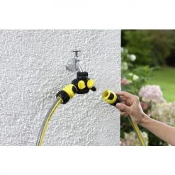 Prise robinet Kärcher 2 voies -Outil De Jardin Soldes Boutique AFD 80507