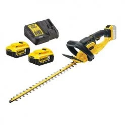 Taille-haies 18 V XR Dewalt DCM563P2, 2 batteries 5 Ah, chargeur