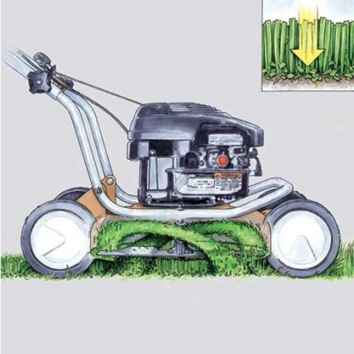 Tondeuse à gazon mulching thermique tractée Stihl RM 4 RV 149 cm³ 6 Tondeuse à gazon mulching thermique tractée Stihl RM 4 RV 149 cm³ – Image 6